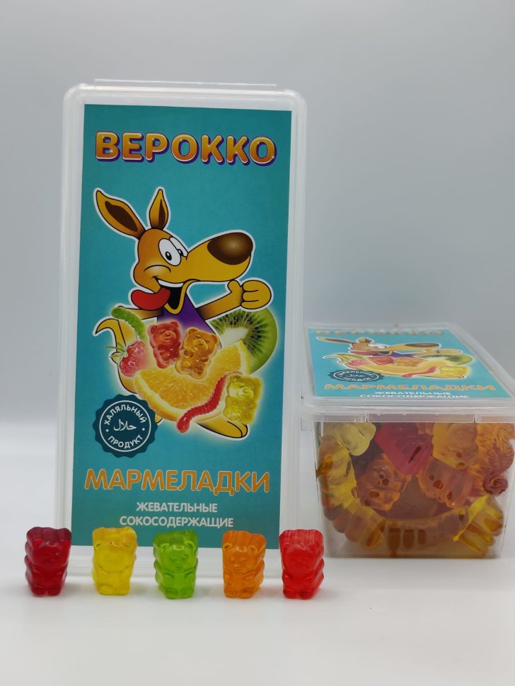  Жевательный мармелад Мишки фруктовые, 250г   в Партизанске