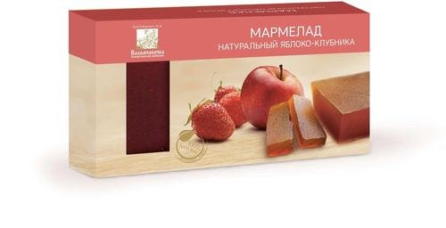  Мармелад пластовый 210г Яблоко-Клубника в Партизанске